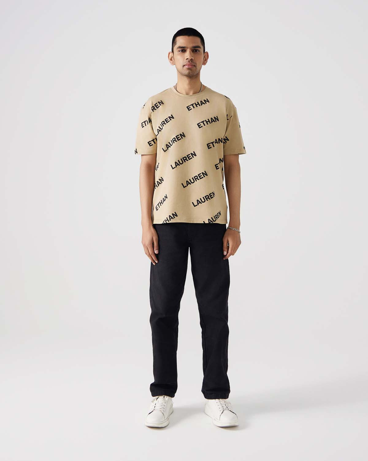 'LE' Printed T-shirt
